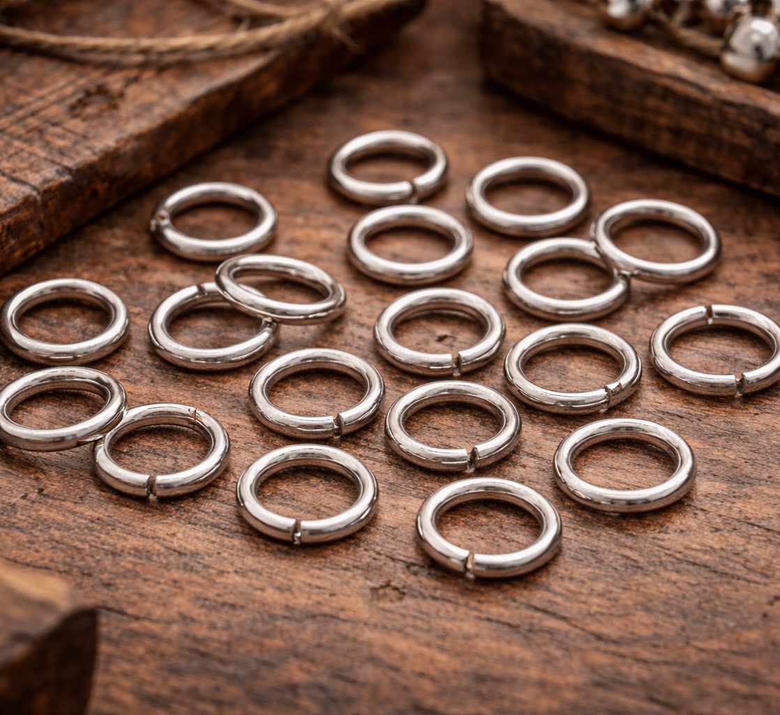 20 Edelstahl Biegeringe anlaufgeschützt 10 x 1,2 mm