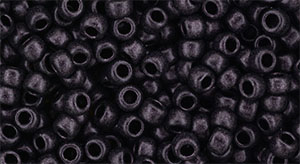 TOHO HYBRID Metallic Suede 5 Gramm 3 mm Glasperlen suede pink 8/0