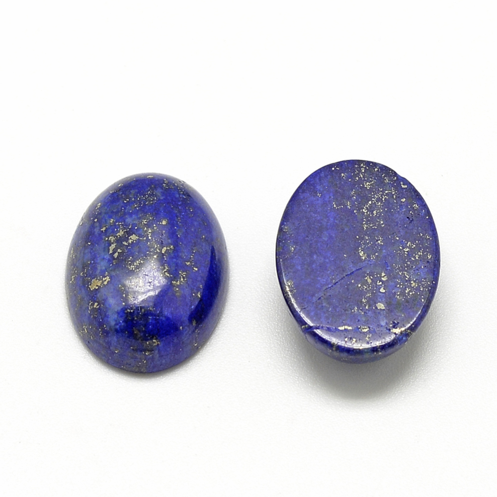 Natürlicher Lapislazuli Cabochon oval 18 x 13 x 5 mm