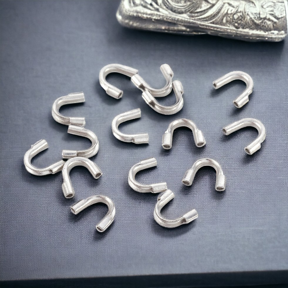 10 Chirurgische Edelstahl Drahtverstärker 6,3-7 x 4,5-5 x 1,5 mm