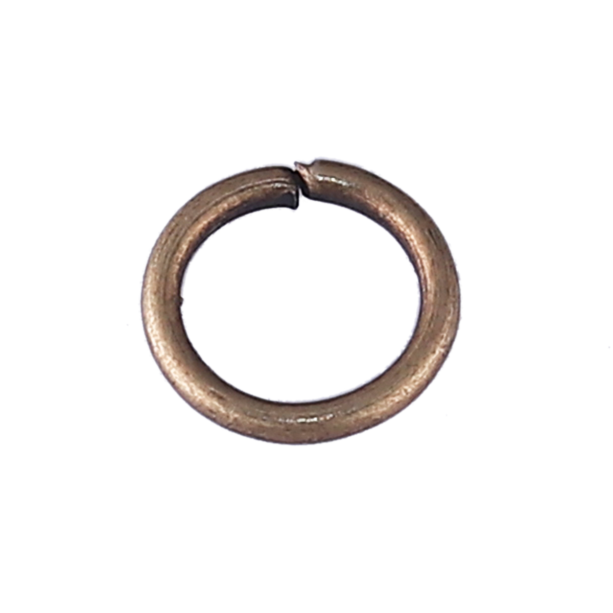 100 Biegeringe bronzefarben 7 mm
