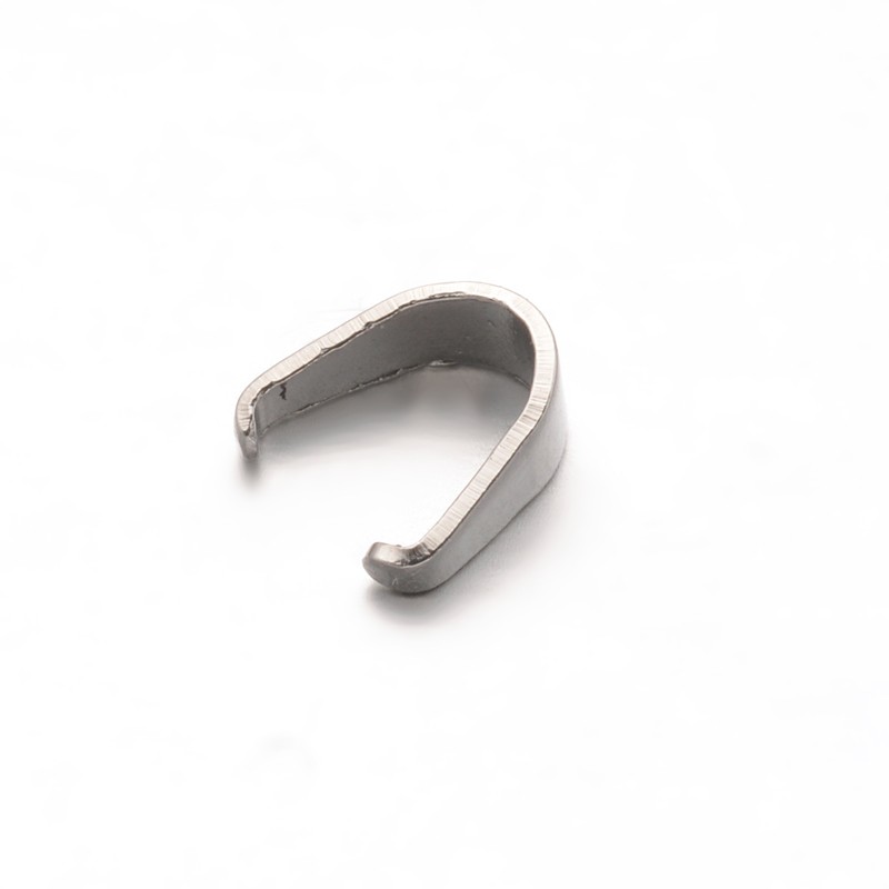 10 stabile Edelstahl Anhängerschlaufen 6 x 5 mm