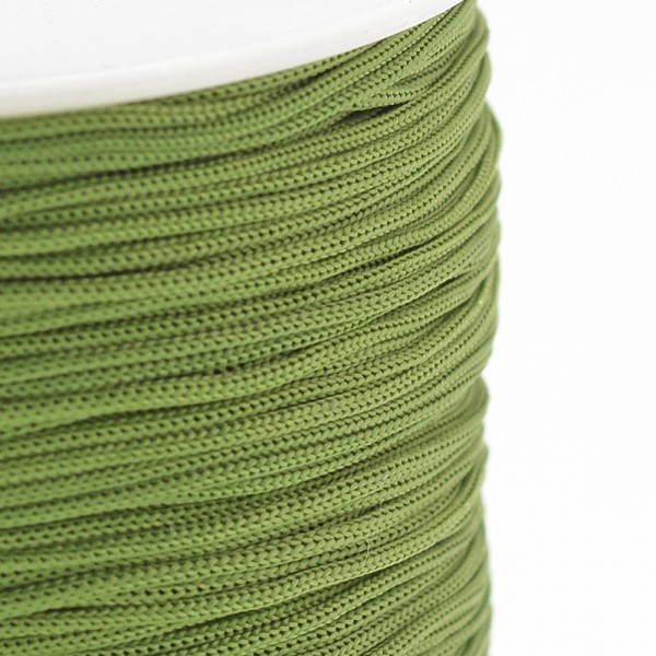 5 Meter Nylonfaden grasgrün Stärke 0,8 mm